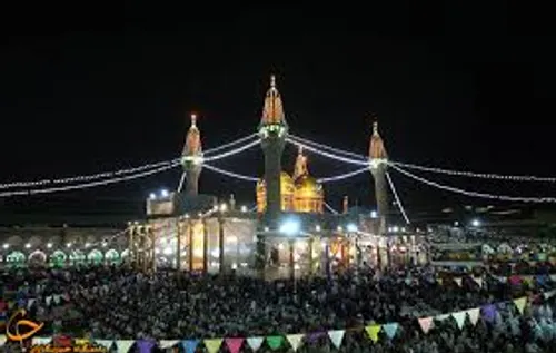 حرم امام کاظم و امام جواد در شب میلاد امام جواد