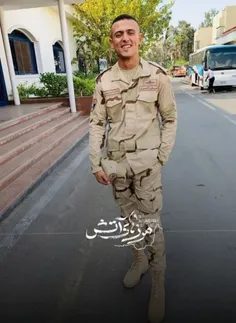 🔺تصویر احمد مصطفی جابر سرباز مصری که در درگیری های امروز 
