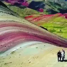 آلاداغ لار یا کوه های رنگی،یکی از شگفتی های آفرینش است که