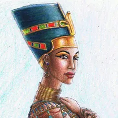 نِفِر تی تی (Nefertiti)، ملکه معروف مصر باستان، که به سبب