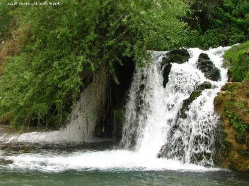 آبشارهای آرپناه در لالی استان خوزستان