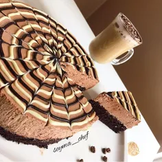 #_کیک_برزیلی_دسپاسیتو #موس_کیک_شکلاتی