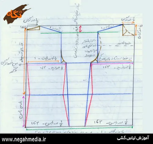 آموزش بالاتنه لباس کشی