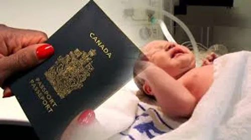 یکی از راه های مهاجرت و اقامت در کانادا، تولد در این کشور