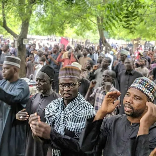 عزاداری شیعیان مظلوم نیجریه برای حضرت سیدالشّهدا (علیه ال