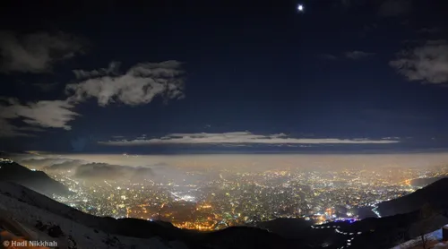 چقدر تهران از بالا قشنگه