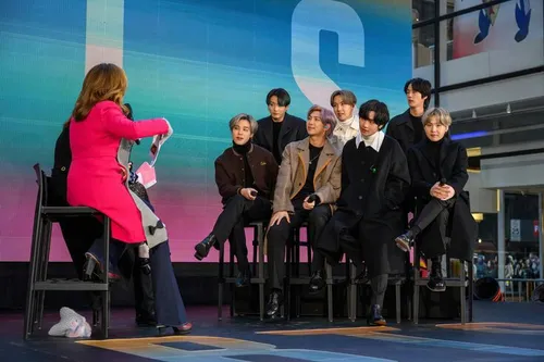 ✨ 👑 💌 پسرا در برنامه Today Show💜 💜 👑 ^-^💌 bts Army kpop