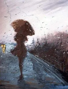 باران گریه کردن با خیالت خوشتر است