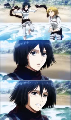 #mikasa🍃  #armin_arlert🌊  #shingeki~S3 ep 10💥 💫  #attack_