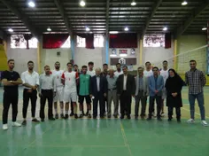 مراسم افتتاحیه مسابقات والیبال بین دانشکده ای