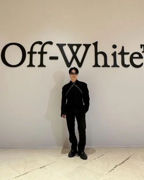 حضور دینو در هفته مد پاریس برای برند Off White
