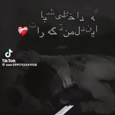 دلم برای کسی تنگ شده که نمی‌دونم خاک بااون چیکار کرد 😔😭🖤⚰