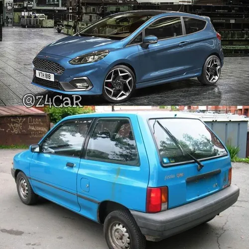 Ford festiva از دیروز تا امروز