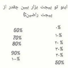 چقد راضی هستییییید