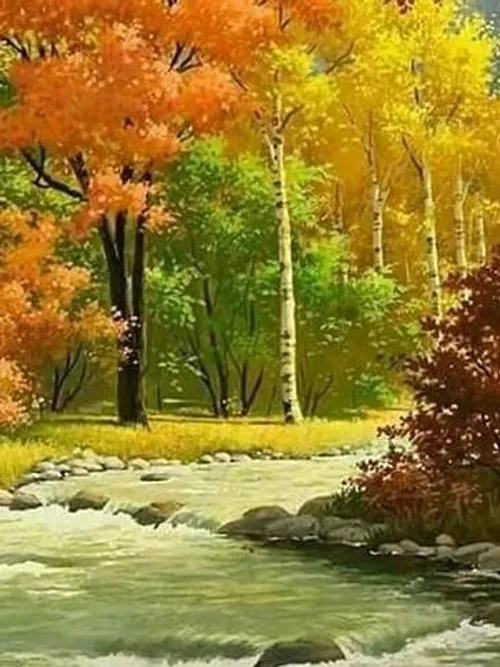 طبیعت زیبا پاییز زیبا ،