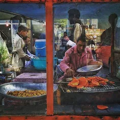 Street food seller. #Herat #Afghanistan 
