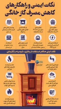 🔰ضرورت رعایت نکات ایمنی و مصرف بهینه گاز طبیعی...🔰 