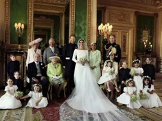 📸 این یک عکس رسمی با حضور همه اعضای خانواده سلطنتی انگلیس