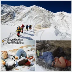در کوه اورست حدودا 200 جسد یخزده کوهنوردان وجود دارد که د