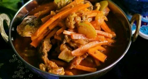 خورش هویج و سیب