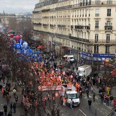 تظاهرات یک‌میلیون فرانسوی علیه دولت «مکرون»