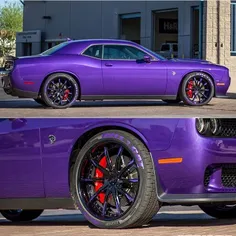 Purple Hellcat Challenger