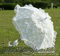 #چتر_سفید #ایده ای عالی برای #عکاسی از عروس خانم  #هنر #خ