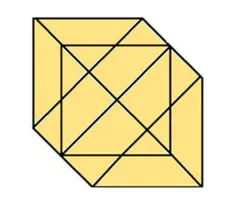 تو این شکل چند تا مثلث هست؟