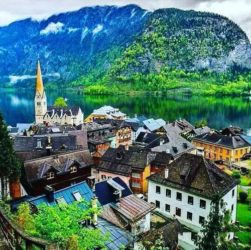 یک روستای بی نظیر و فوق العاده زیبا در اتریش...