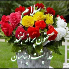 زیباست گلستان خدا رنگ به رنگ است🌺   🍃   