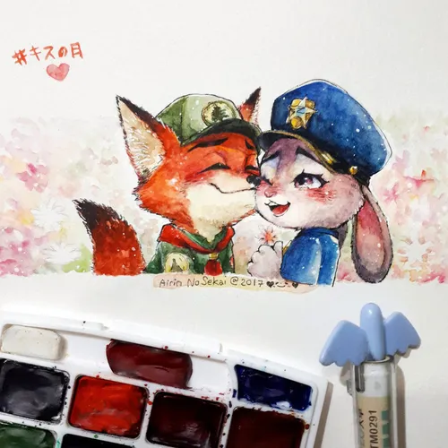 nickwilde judyhopps zootopiafanart zootopia fanart