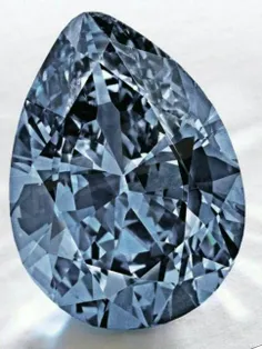 گرانترین الماس #جهان، الماسی آبی رنگ و 1/8 گرمی به نام Ze