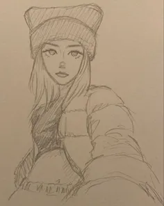 Drawing girl idea𖡎
