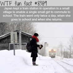 ژاپنی ها یک مسیر جدید قطار در یک دهکده کوچک ایجاد کردند ف