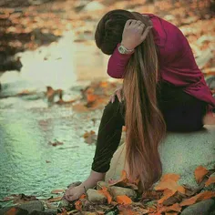 گـــاهــی دلــت هــوای یــک خیـ😔 ــال راحــت دارد ...