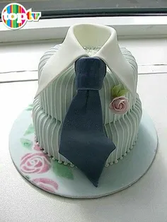 این کیک زیبا