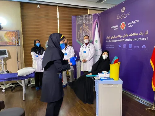 اولین واکسن ایرانی کرونا تزریق شد