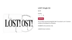 سینگل سى‌دی LOST! در فروشگاه‌ های رسمی بی‌تی‌اس در آمریکا