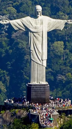 مجسمه مسیح #ریودوژانیرو #برزیل