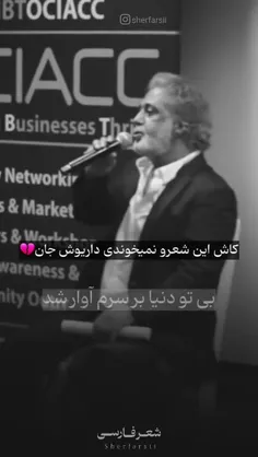 بی تو دنیا بر سرم اوار شد....