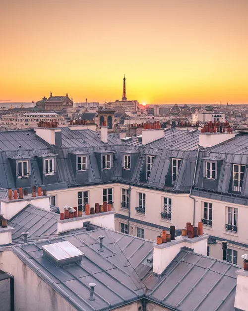 سقف پاریس یه عالم دیگه س 😍 😍 😍