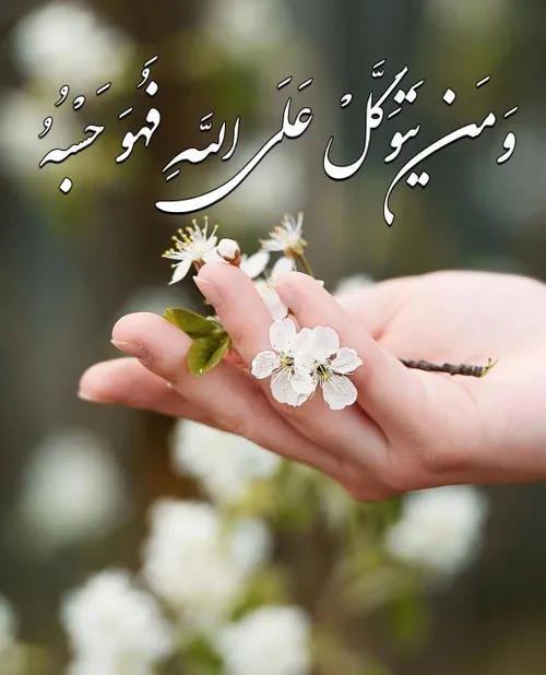 🌸 فَـهُــوَ حَـسـبُه کـہ مـے خوانم 🌸