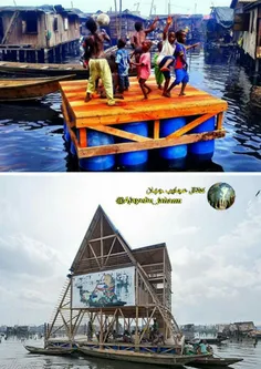 عجیب ترین مدرسه جهان در نیجریه/معمار نیجریه ای بنامAdeyem