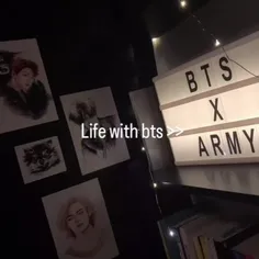 my life with BTS🌑🩵