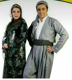بازیگران ایرانی در لباس کردی