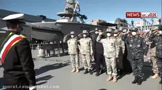 💠ویدئوی ناوبندر مکران بزرگترین شناور نظامی ایران ساخت نیروی دریایی ارتش....💠