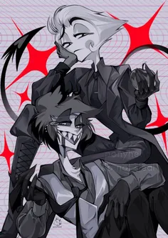 Lucifer x Alastor 