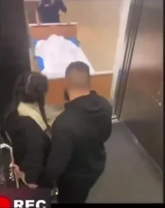 #دوربین_مخفی در آسانسور