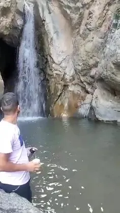 آبشار تیزآب💚🙏
