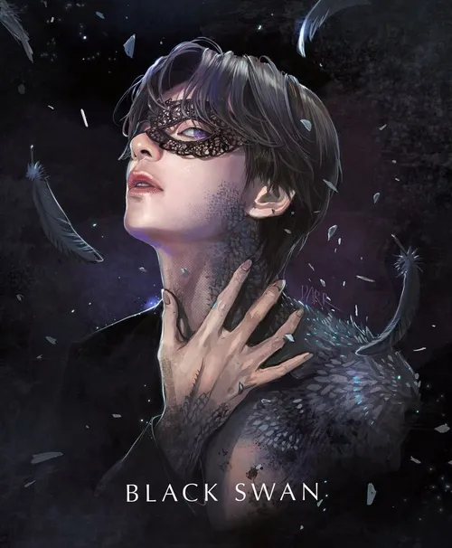 V Tehyoung Black Swan